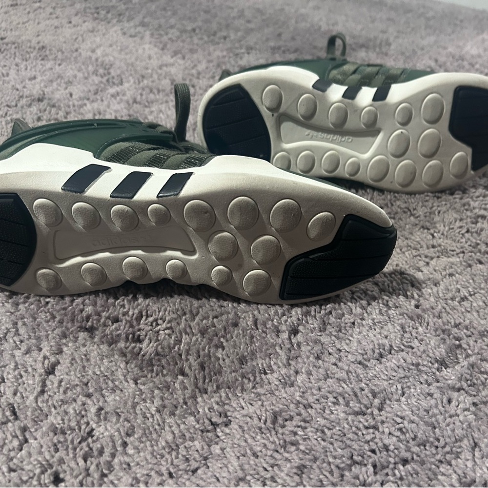 Adidas EQT Support ADV Originals Womens Green Running Sneakers - Picture 4 of 6